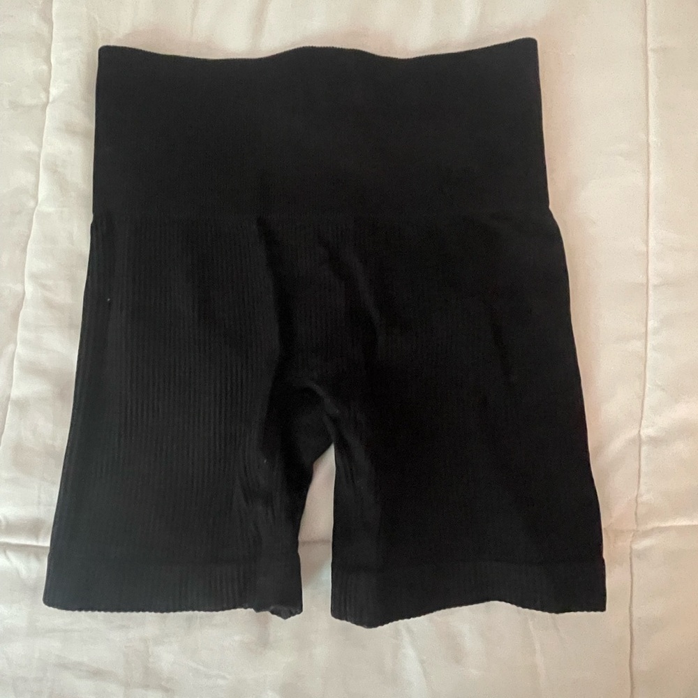 Black biker shorts